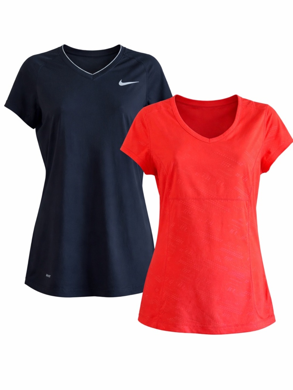 Nike Pro Combat + Red/Orange Workout Top Bundle – Women’s Size M